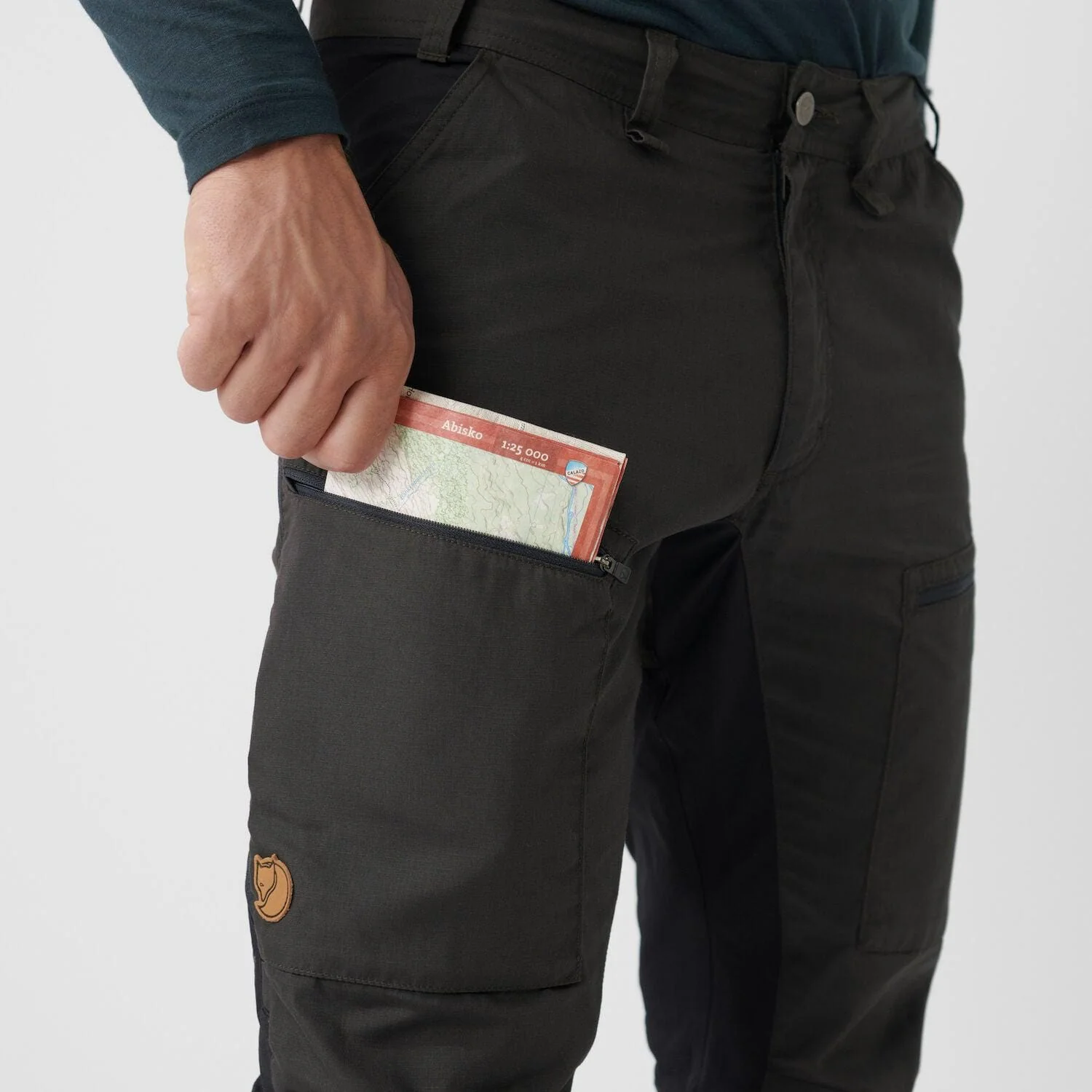 Fjällräven Abisko Lite Men's Trekking Trousers Regular - Image 11